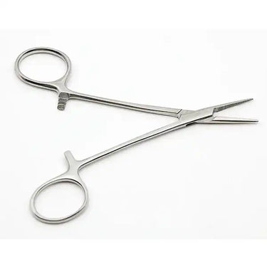 medical forceps straight ends — Medical Forceps - Scissor clamps for DTG & DTF printers